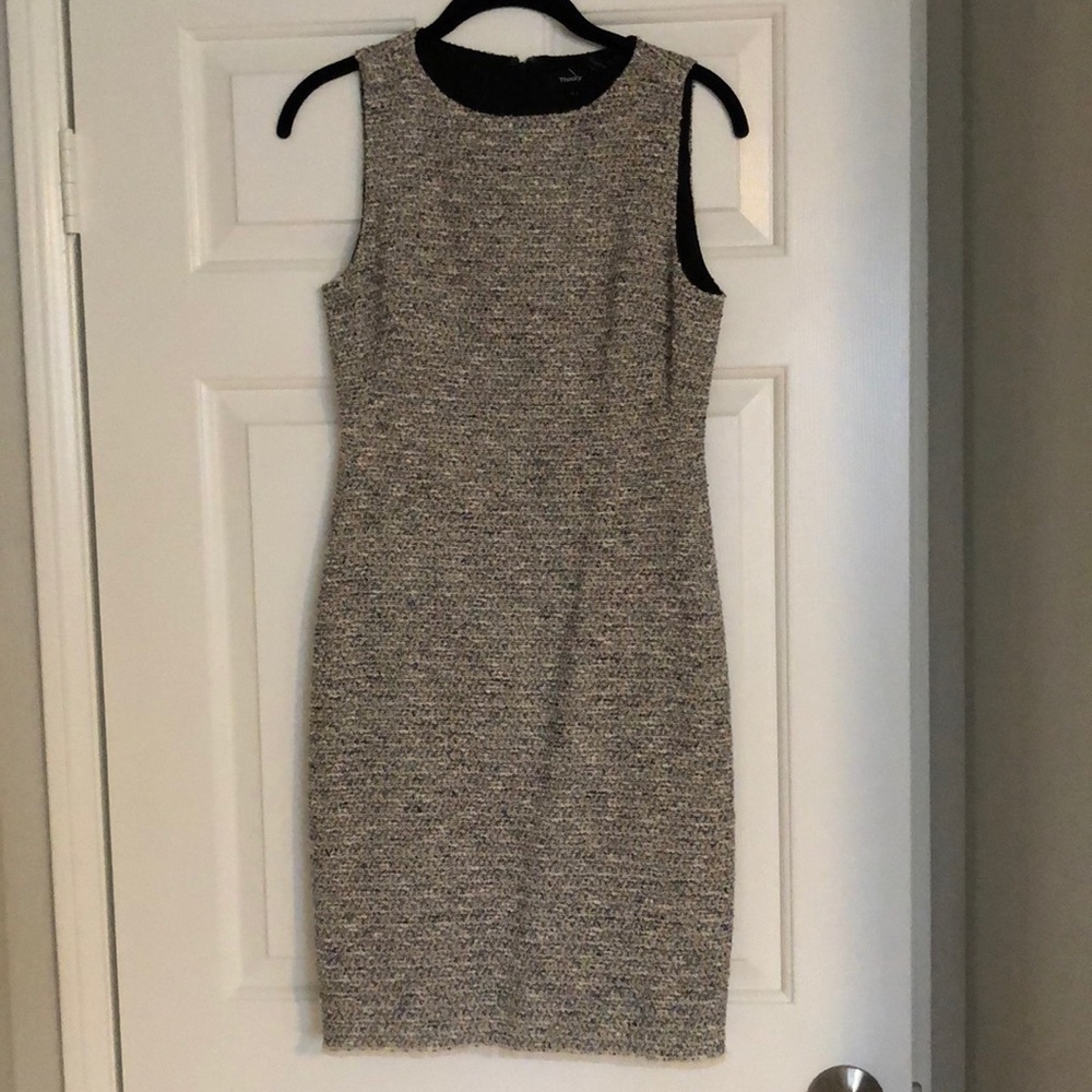 Theory Multi Colored Mini Dress